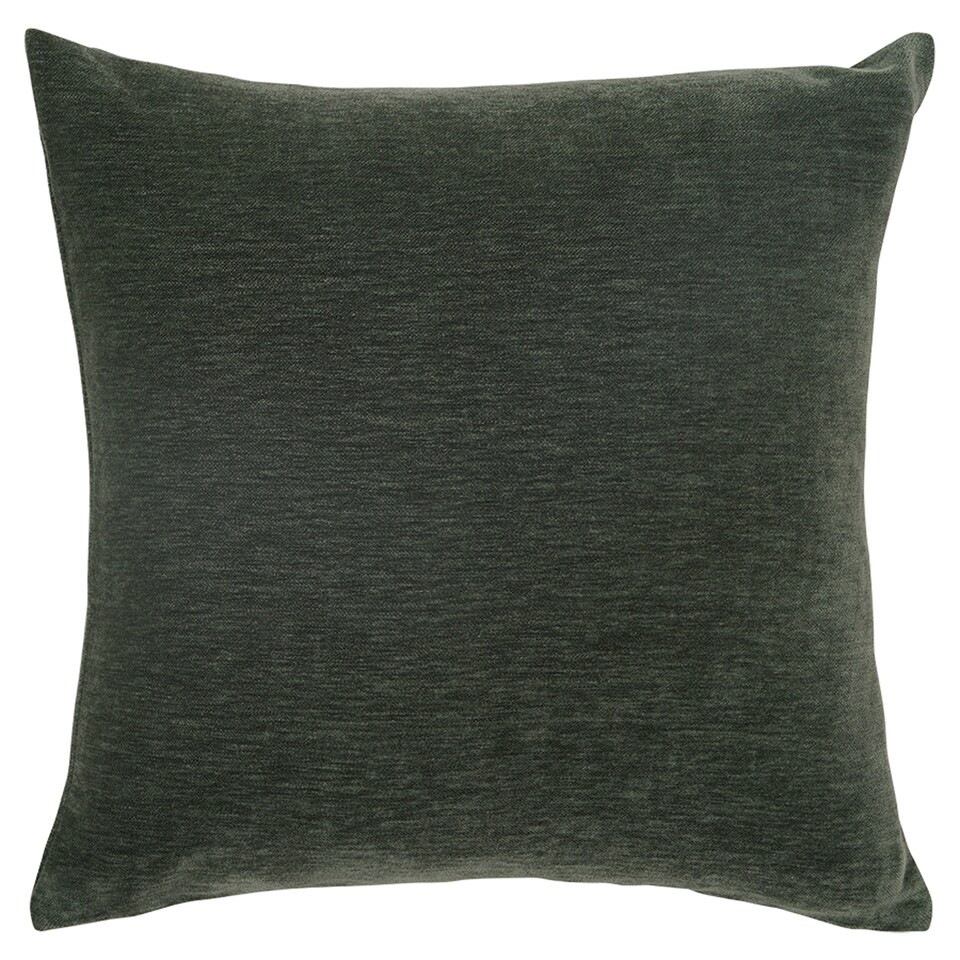 F&F Home Forest Green Chenille Cushion