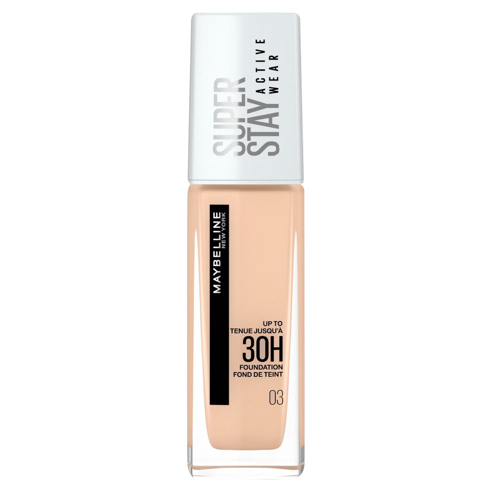 Maybelline Superstay Active Wear Foundation True Ivory 30Ml Tesco