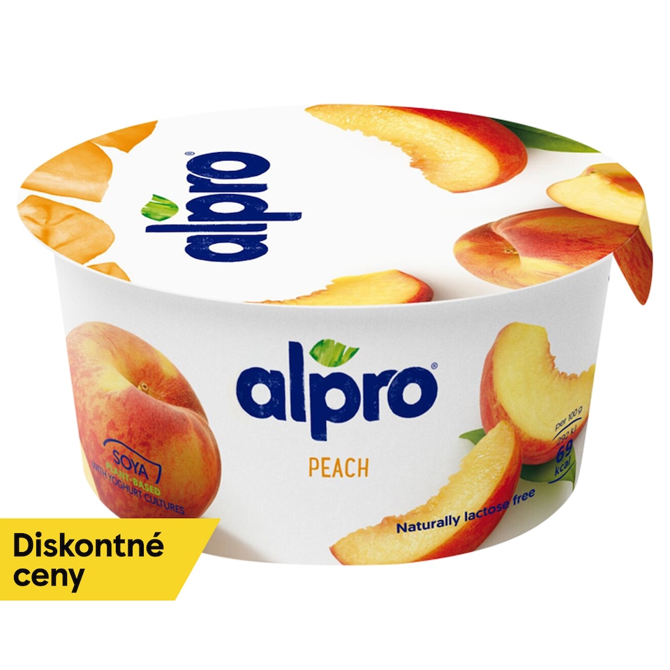 image 1 of Alpro Soy Alternative to Yogurt with Peaches 150 g