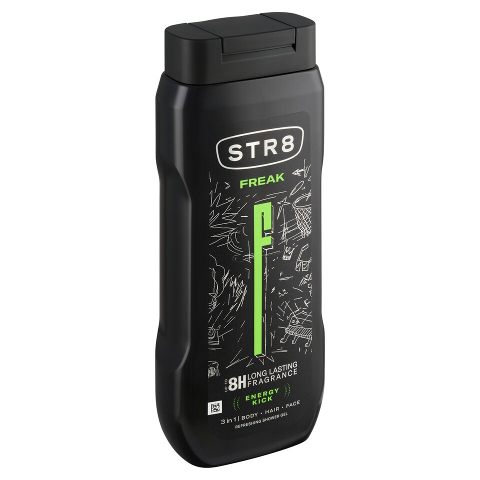 image 1 of STR8 Freak Refreshing Shower Gel 3 in 1 400ml