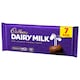 image 4 of Cadbury Dairy Milk Chocolate Bar Multipack 7 Pack 7 x 27.2g