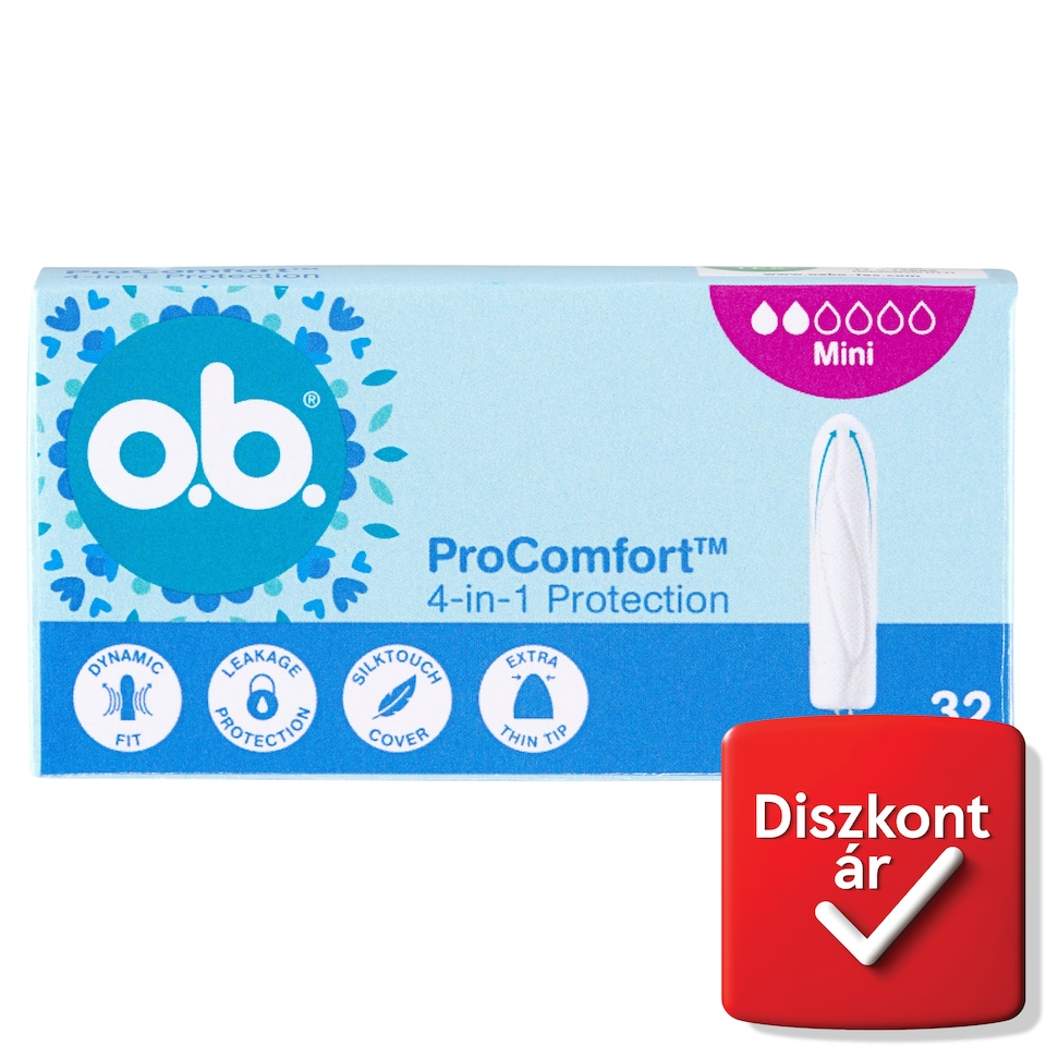 o.b. ProComfort Mini Tampons 32 pcs