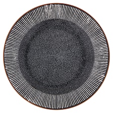 Fox & Ivy Nero Dinner Plate