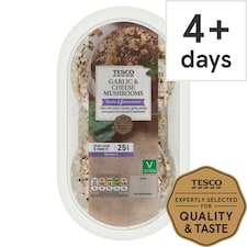 Tesco Garlic & Cheese Mushrooms 200g