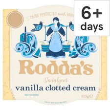 Rodda's Indulgent Vanilla Clotted Cream 113g