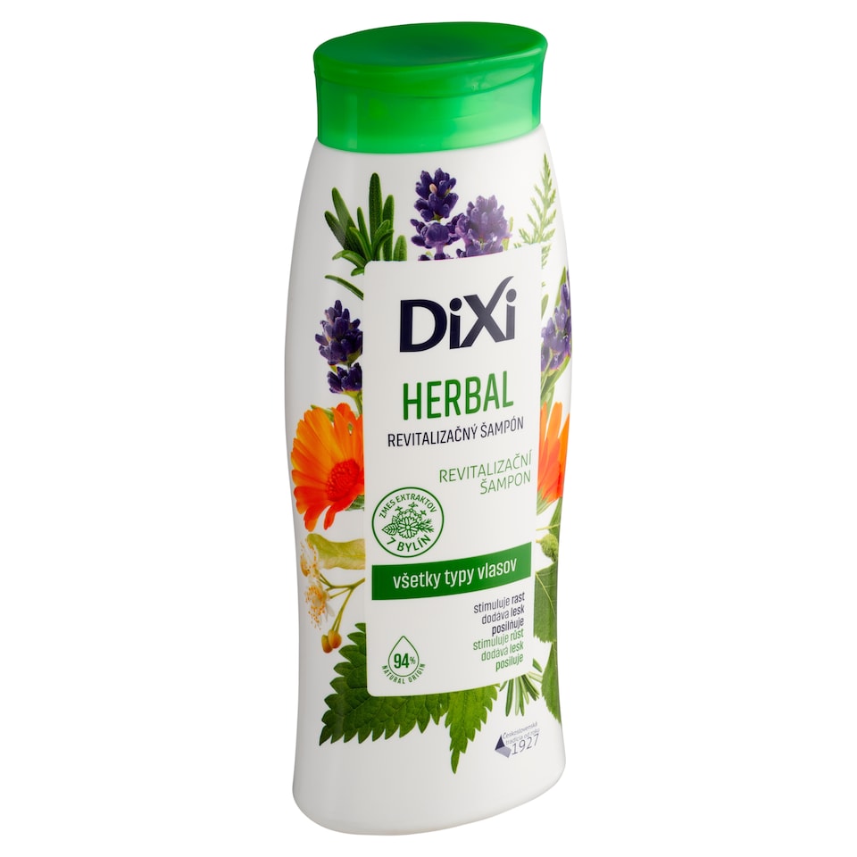 obrázok 1 z Dixi Herbal revitalizačný šampón 400 ml