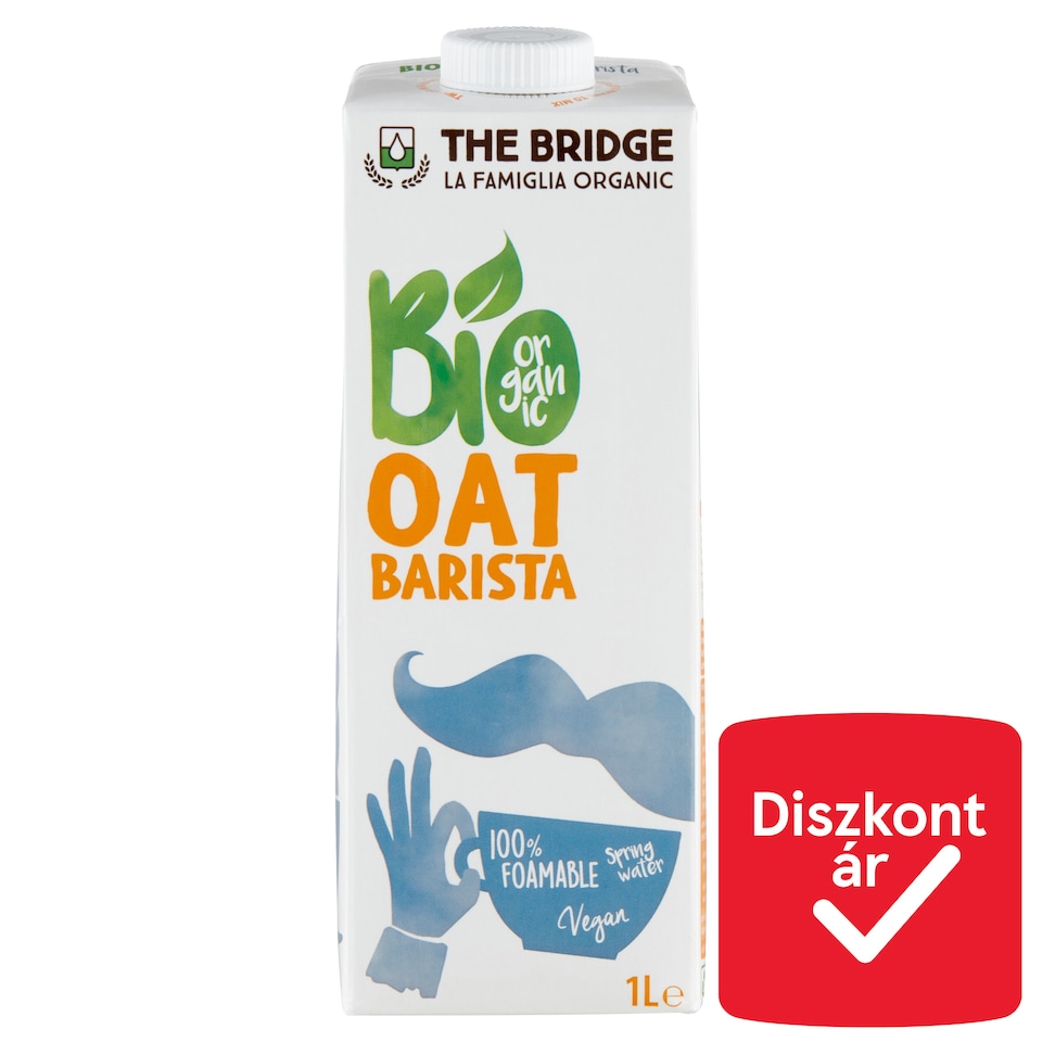 The Bridge Barista bio UHT zabital 1 l