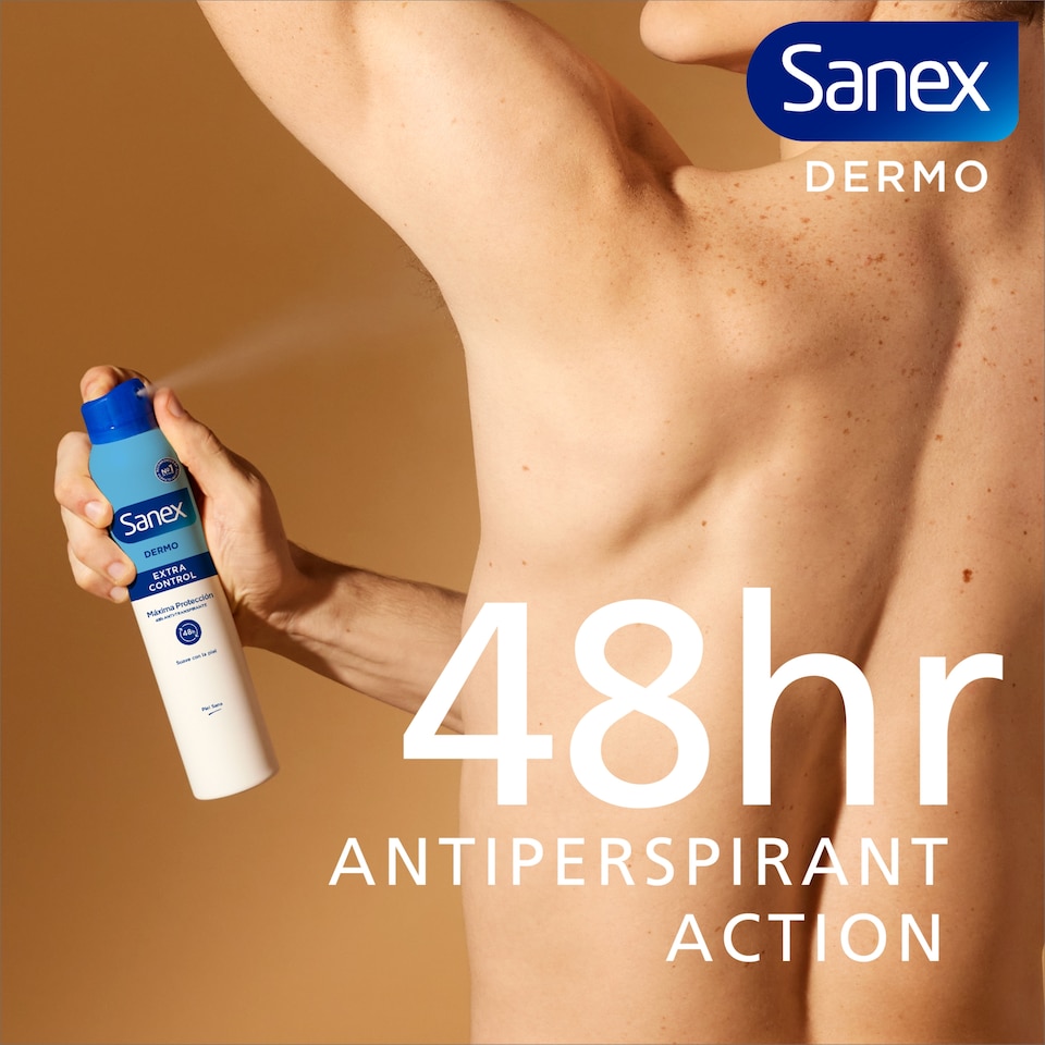 image 1 of Sanex Dermo Extra Control 48 Hr Antiperspirant Deodorant 200ml