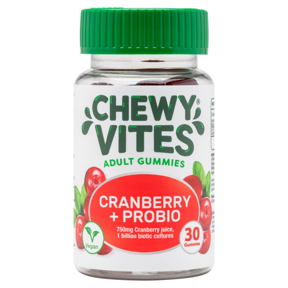 Chewy Vites Adult Cranberry + Probio Gummies 30 Pack