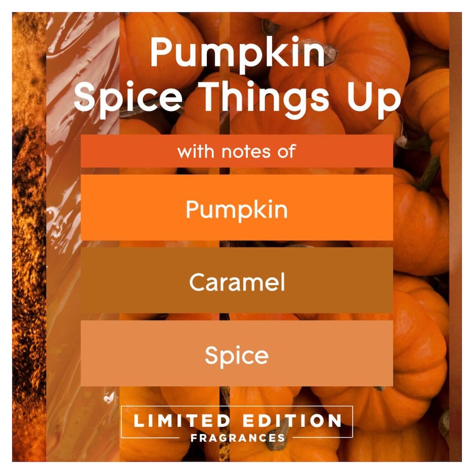 image 1 of Glade Pumpkin Spice Latte Candle 224G