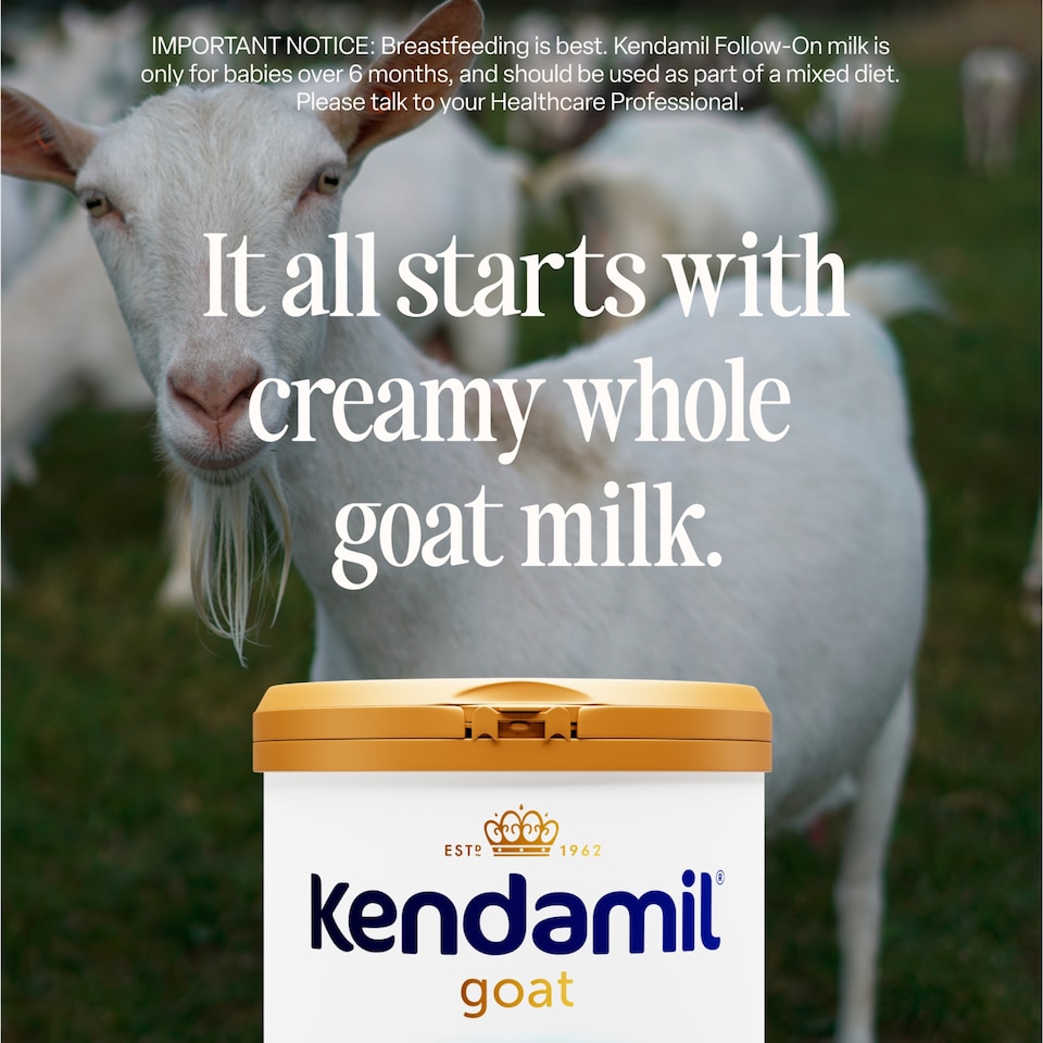 image 1 of Kendamil Goat Follow-On Milk Stage 2 6-12 Months 800g