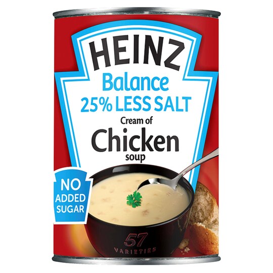 Heinz Balance Cream Of Chicken Soup 400G Tesco Groceries