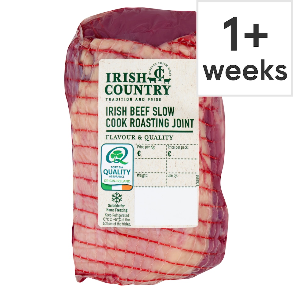 IRISH COUNTRY IRISH BEEF SLOW COOK ROASTING JOINT 0.9 - 1.3 Kg