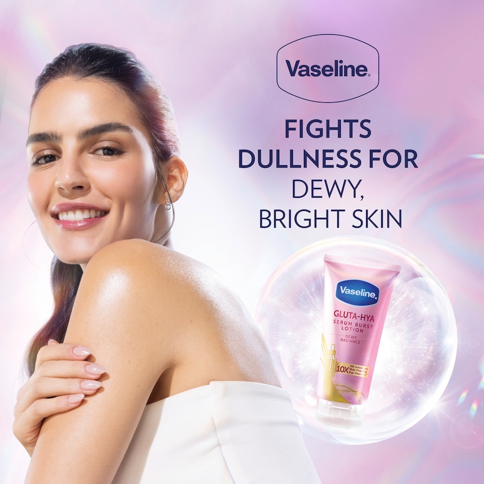 image 1 of Vaseline Gluta-Hya Dewy Radiance Body Lotion Moisturiser 200ml
