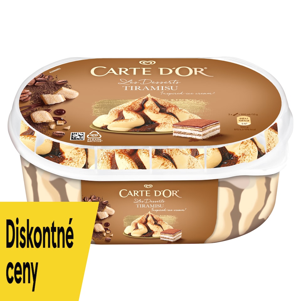 Carte D'Or Tiramisu 825 ml