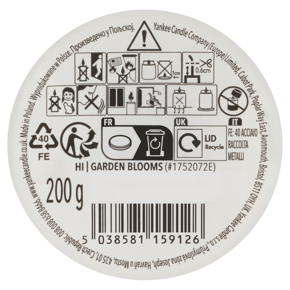 Obrázek 1 pro produkt Yankee Candle Home Inspiration Garden Blooms 200g