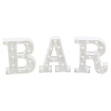 TESCO LIGHT UP BAR SIGN