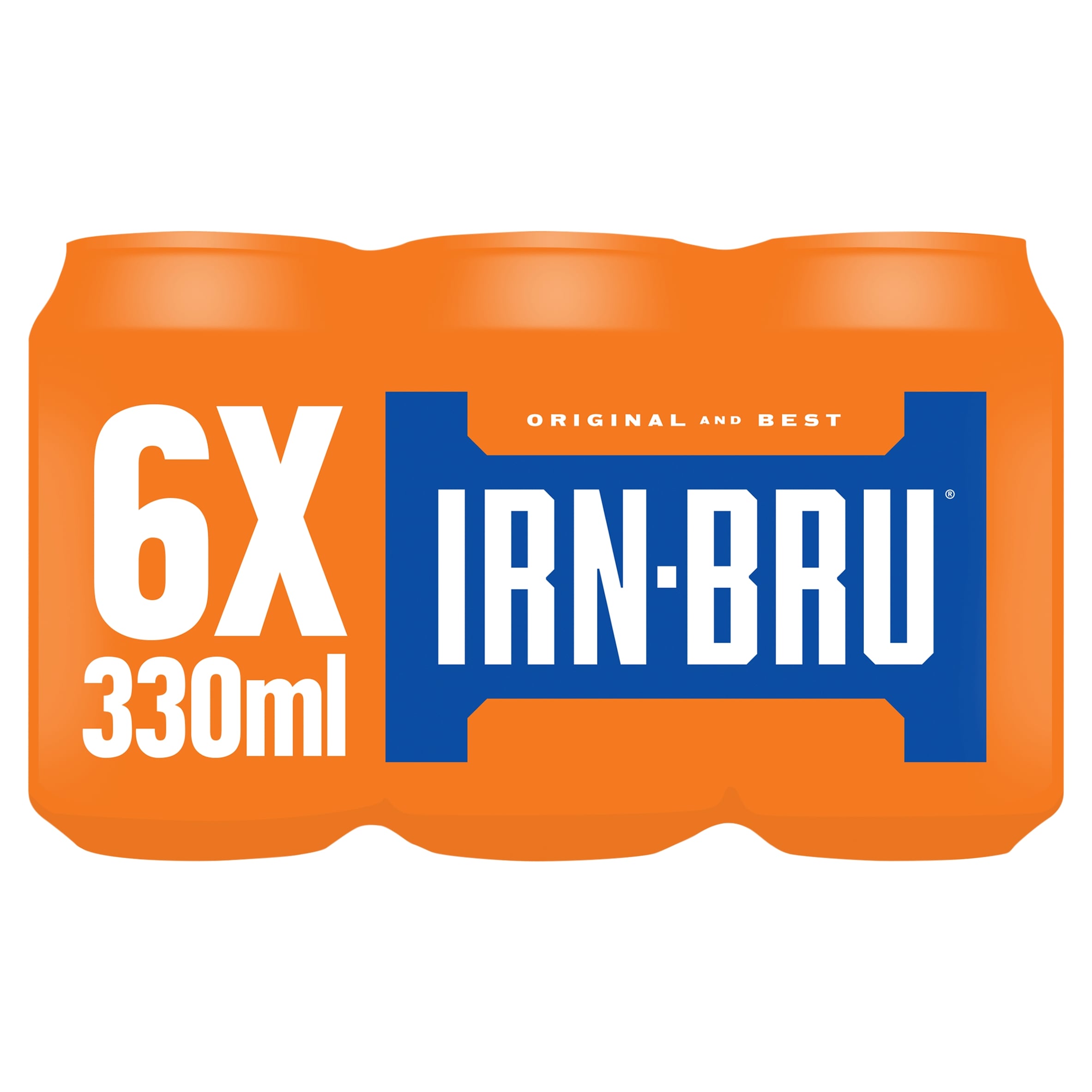 IRN-BRU Soft Drink Cans 6 x 330ml