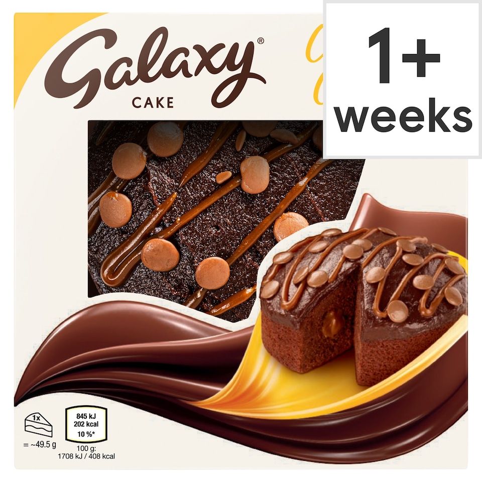 Mars Galaxy Chocolate and Caramel Cake Tesco Groceries