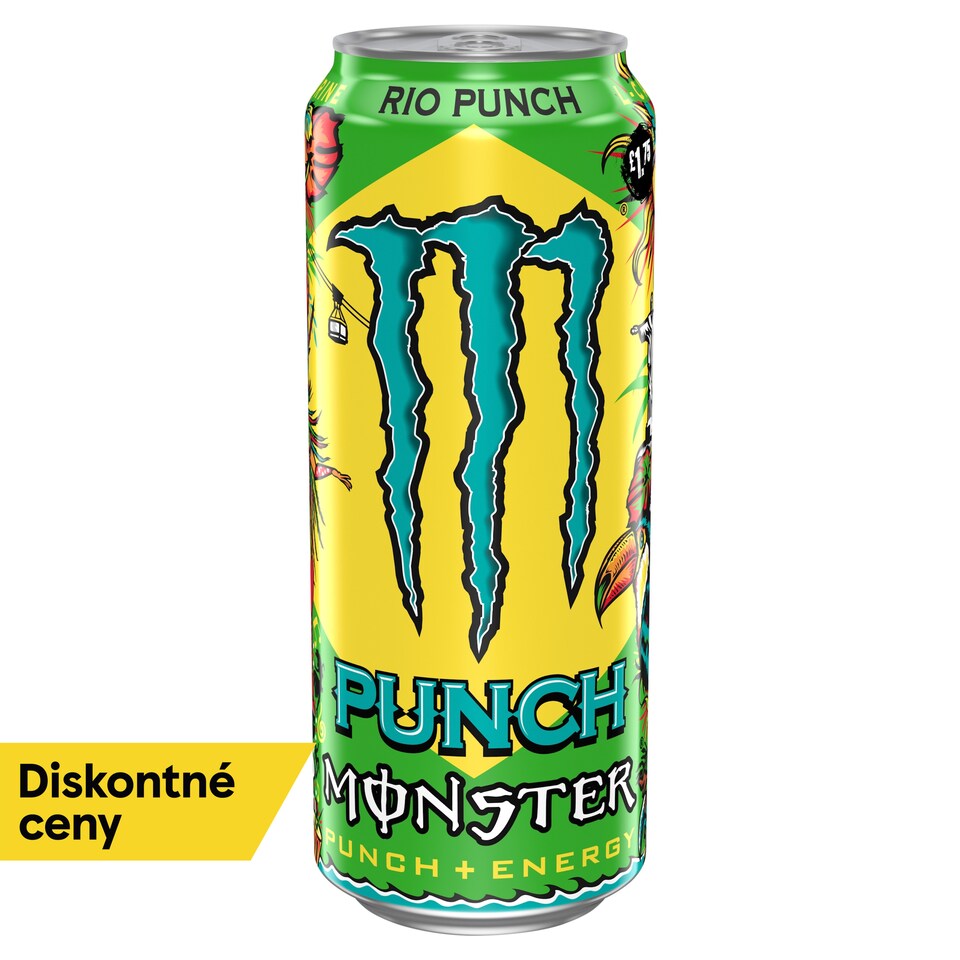 Monster Rio Punch sýtený energetický nápoj 500 ml