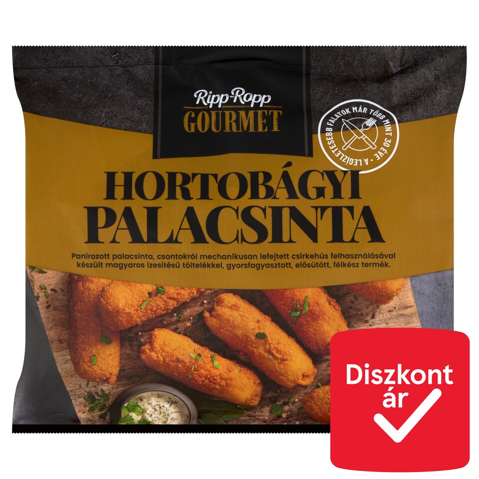 Ripp-Ropp Gourmet Quick-Frozen Hortobágyi Pancakes 625 g