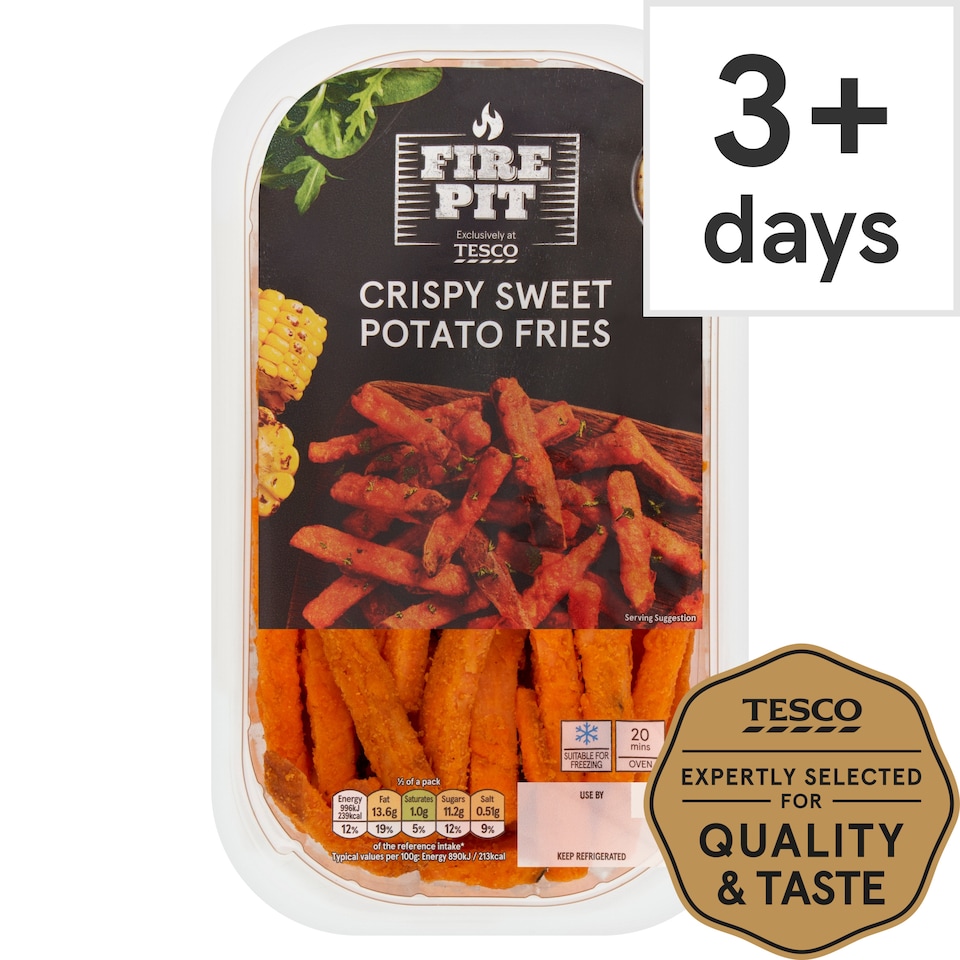 Tesco Crispy Sweet Potato Fries 300G