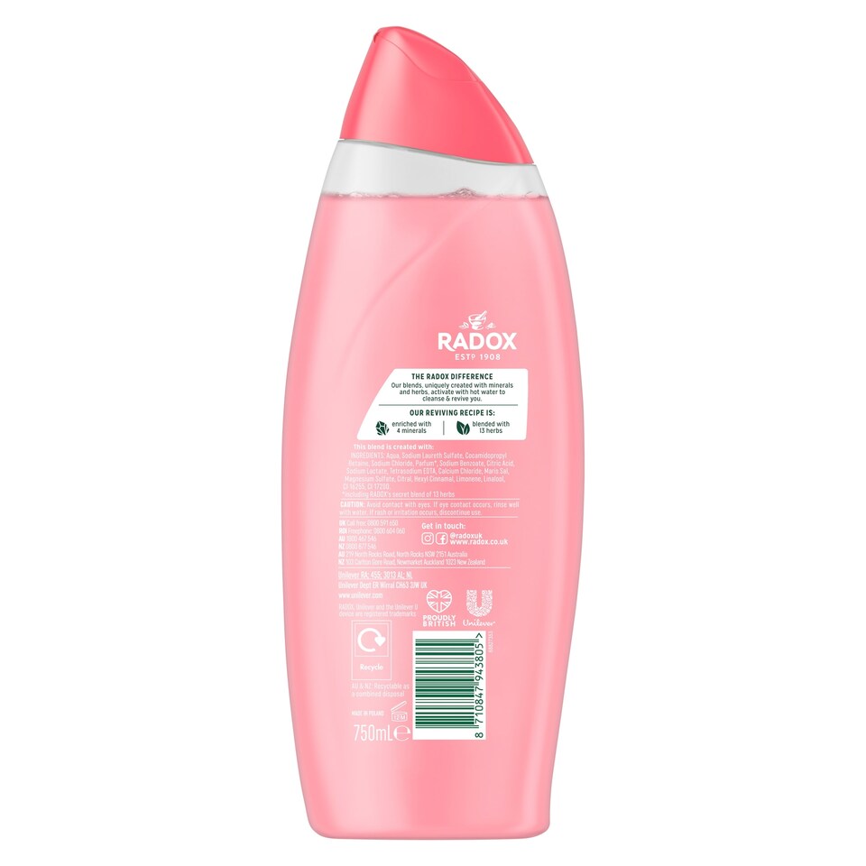 image 1 of Radox Sg Feel Uplifted 750Ml