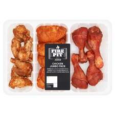 Tesco Fire Pit Chicken Jumbo Pack 1400G