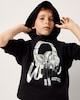 image 1 of Hype Cotton Rich Hoodie in Black