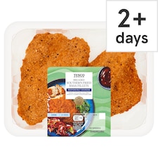 Tesco Breaded Southern Fried Basa Fillets 300g