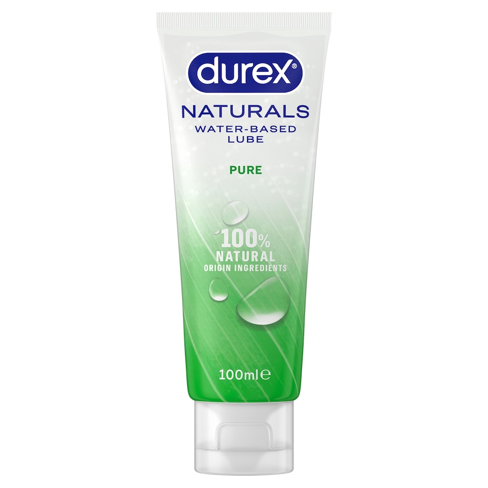 image 1 of Durex Naturals Water Based Pure Lubricant Gel 100ml