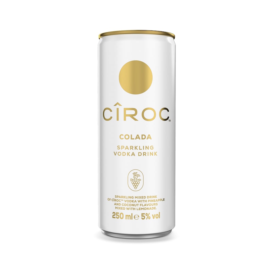 image 1 of Ciroc Colada Sparkling Vodka Drink 250ml
