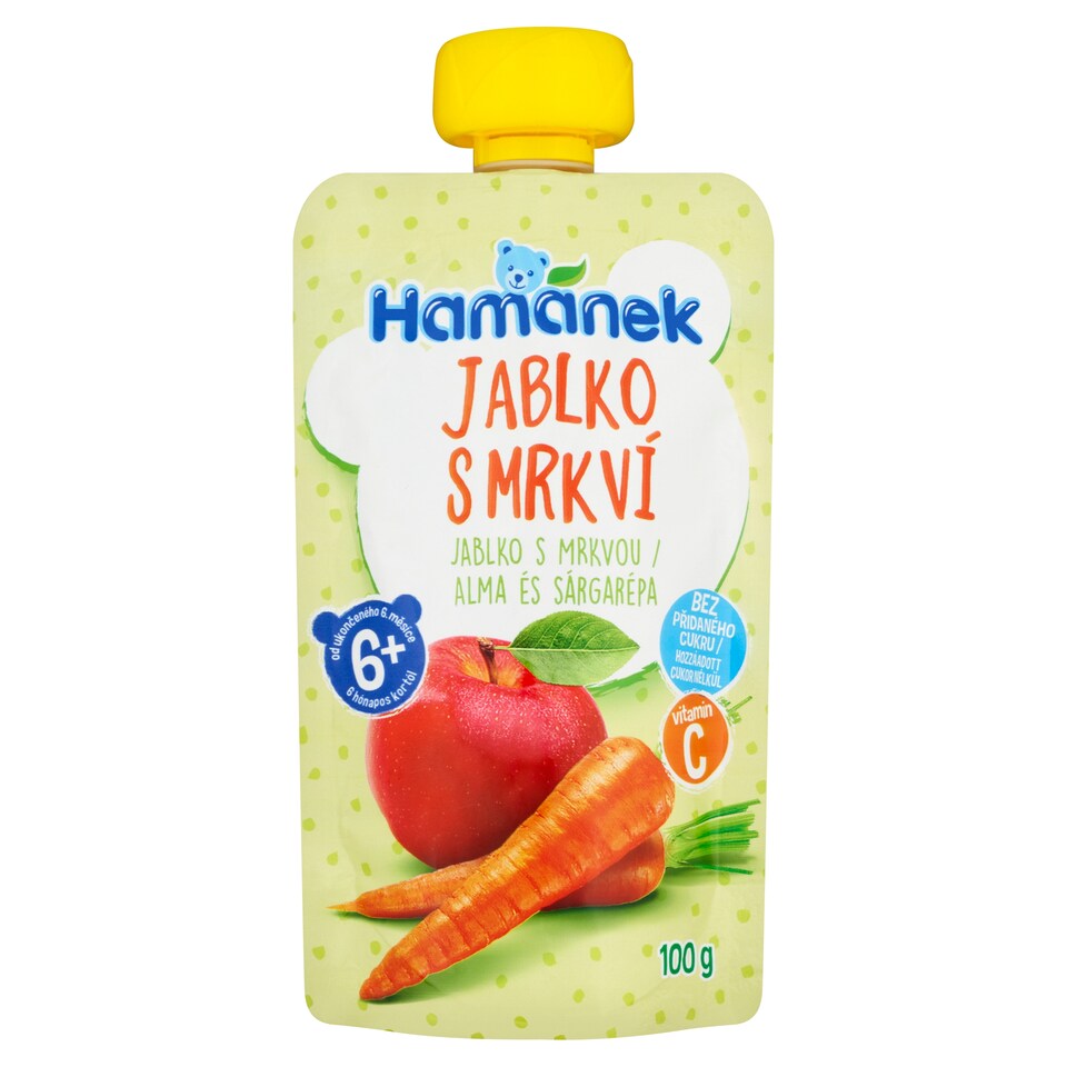 obrázok 1 z Hamánek Jablko s mrkvou 100 g