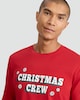 image 3 of F&F Christmas Crew Matching Family Pyjamas in Red