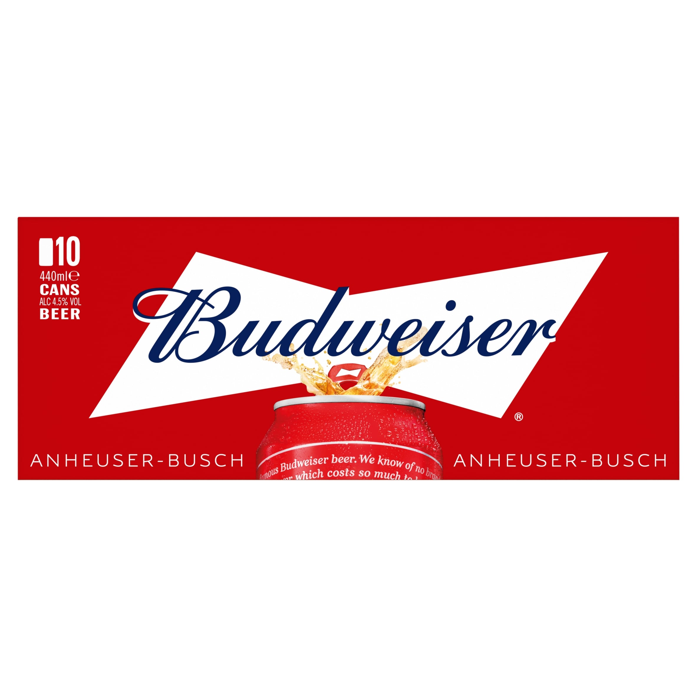 Budweiser Lager 10 X 440Ml