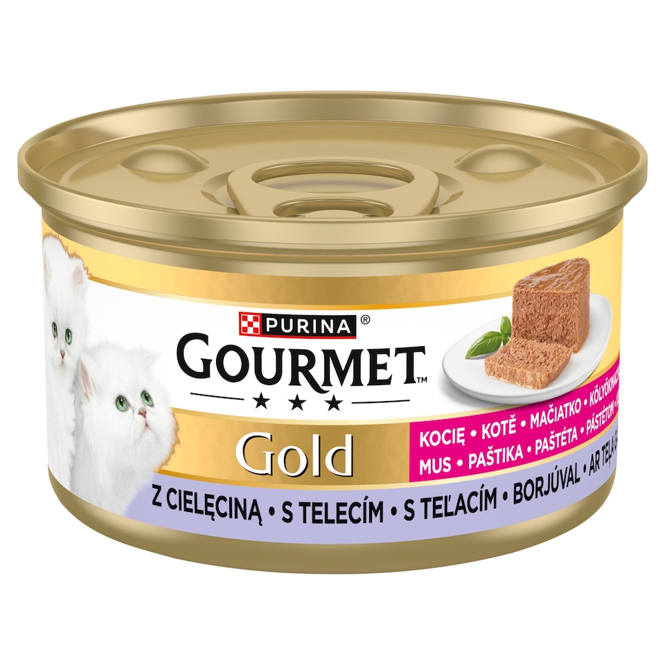 GOURMET Gold Kitten Pate with Veal 85g