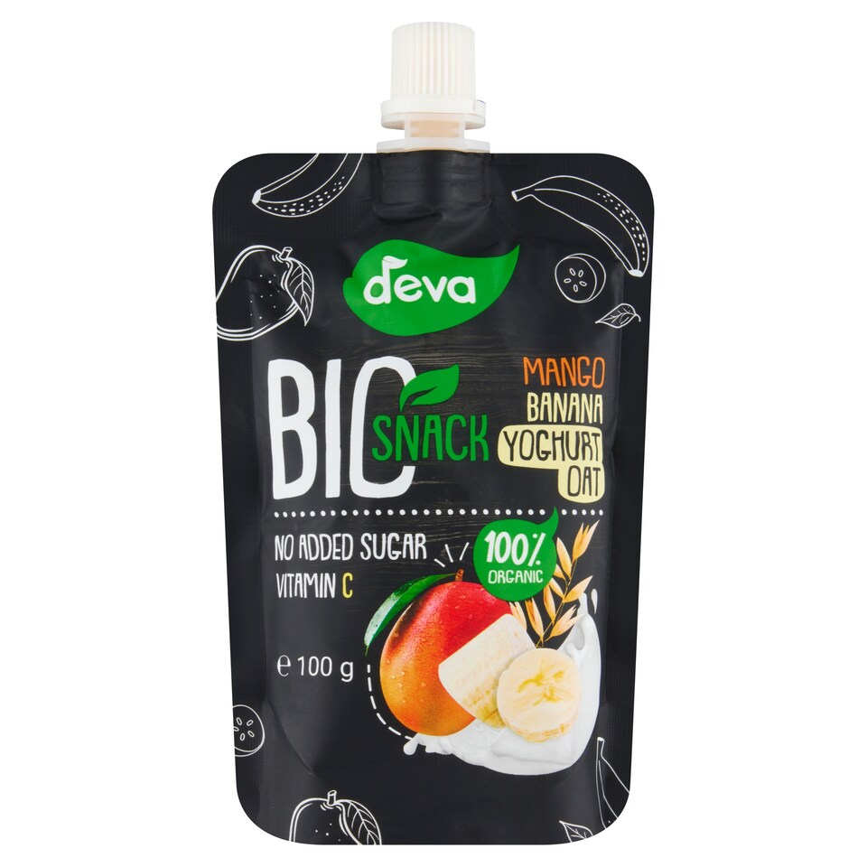 Deva Bio ovocná svačinka s jogurtem a cereáliemi 100g