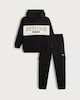 image 5 of F&F Boys 2-Piece Cotton Rich Beyond All Limits Hoodie and Joggers Set in Black