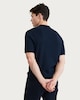 image 3 of F&F Pure Cotton Knitted Short Sleeved Polo Shirt in Navy