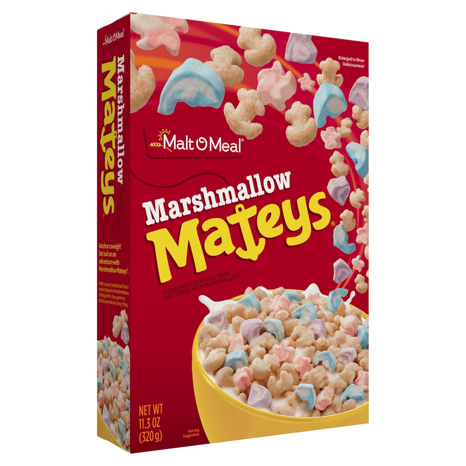 Malt-O-Meal Marshmallow Mateys Cereal 320G