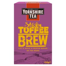 Yorkshire Tea Sticky Toffee Pudding brew 40 bags 112g