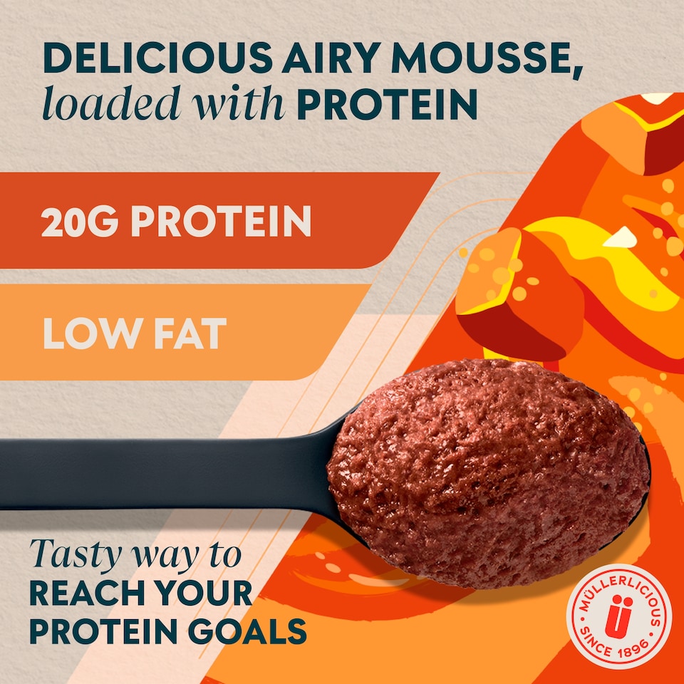 image 1 of MULLER X MY PROTEIN Mousse Salted Caramel Flavour 200g