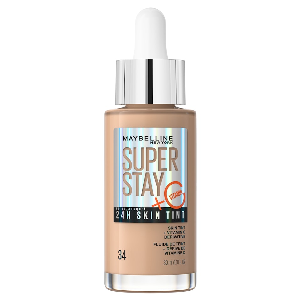 image 1 of Maybelline Super Stay Tint 24 Hour Foundation 34 30Ml