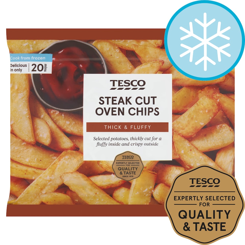 Tesco Steak Cut Chips 1.5kg