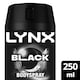 image 1 of Lynx Black 48h Deodorant Bodyspray for Men 250ml