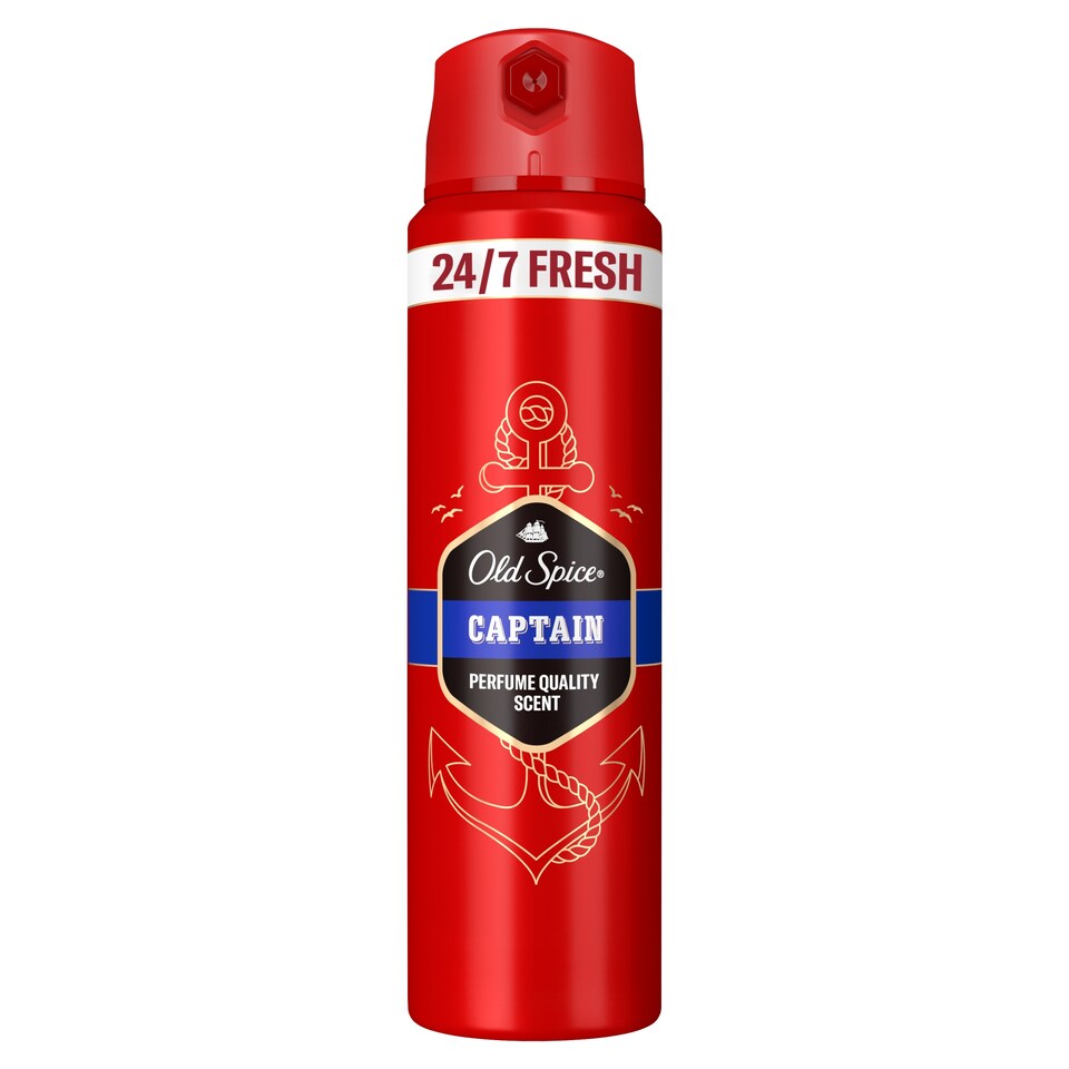 obrázok 1 z Old Spice Captain Telový Sprejový Dezodorant Pre Mužov 200ml