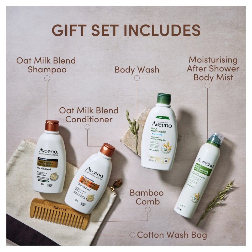 image 1 of Aveeno Shower Essentials Gift Set