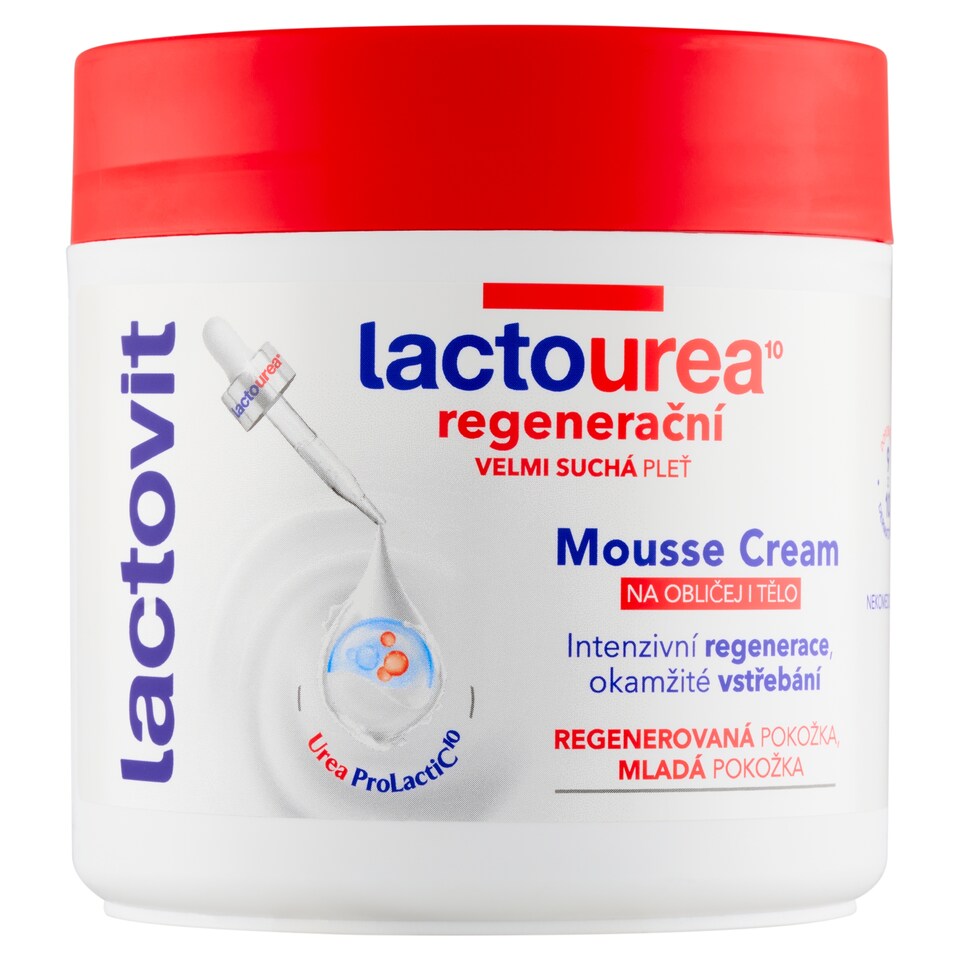image 1 of Lactovit Lactourea¹⁰ Regenerating Mousse Cream 400 ml