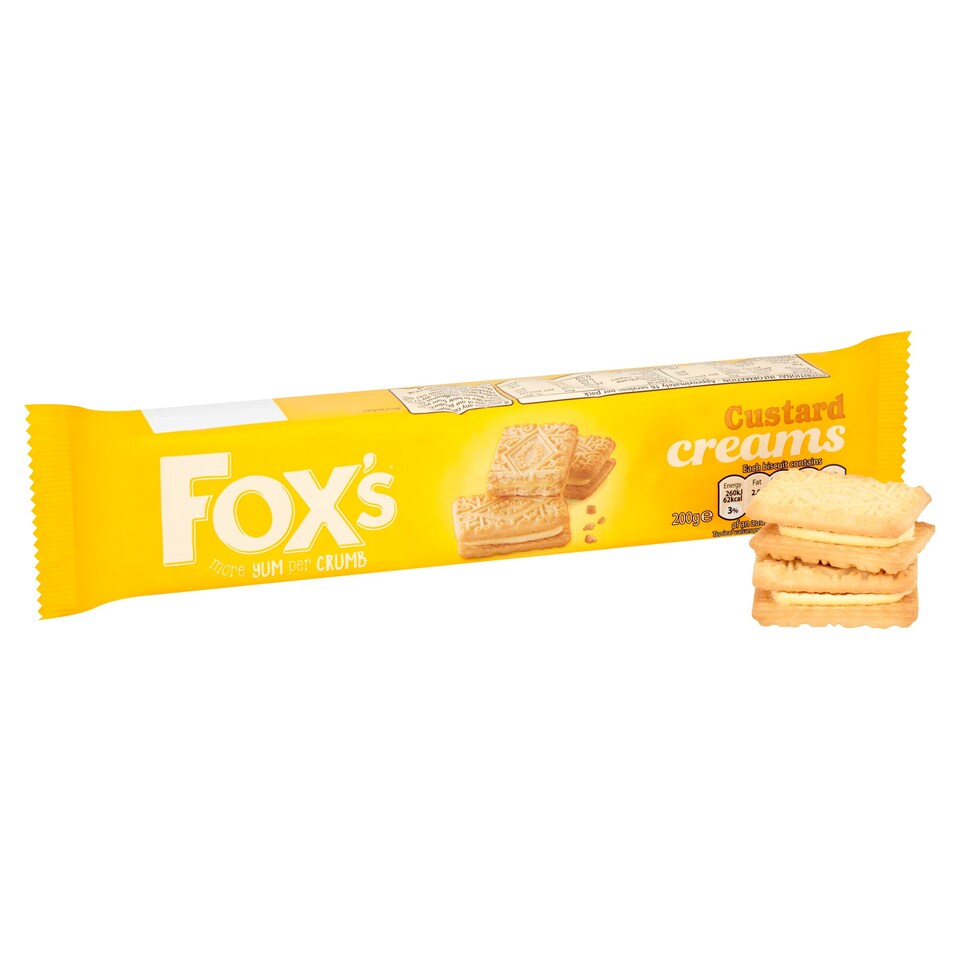 image 1 of Fox's Custard Creams Biscuits 200g