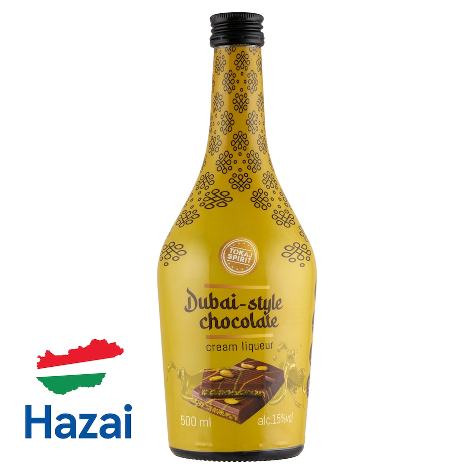 image 1 of Tokaj Spirit Dubai-Style Chocolate Cream Liqueur 15% 500 ml